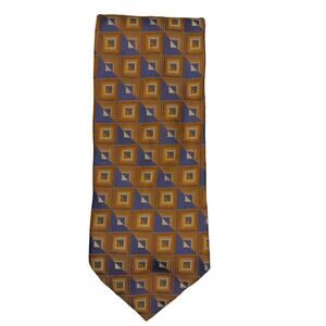 Mark Pendleton for Nordstrom Men’s Tie 100% Silk Geometric Vintage Necktie Gift
